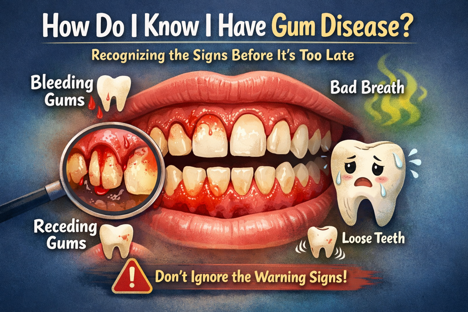 How to cure gum disease without a dentist